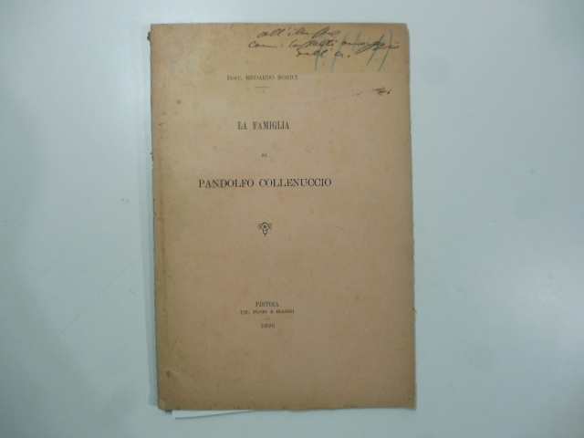 La famiglia di Pandolfo Collenuccio